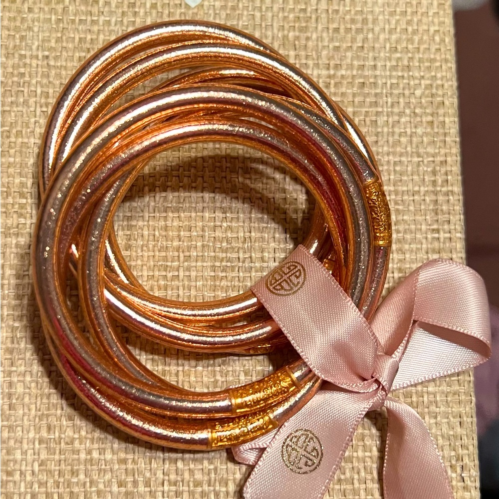 Budha Girl Champagne Bangles